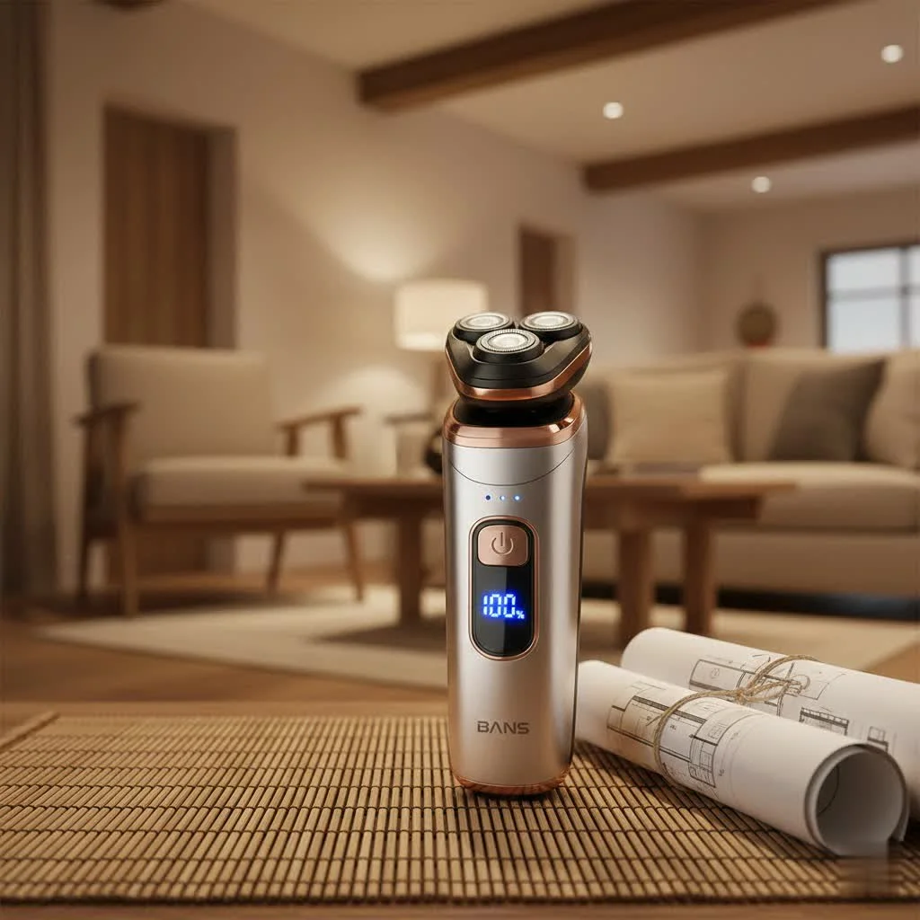 Man using a rechargeable <a href=